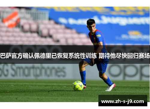 巴萨官方确认佩德里已恢复系统性训练 期待他尽快回归赛场 巴萨官方确认佩德里已恢复系统性训练 期待他尽快回归赛场